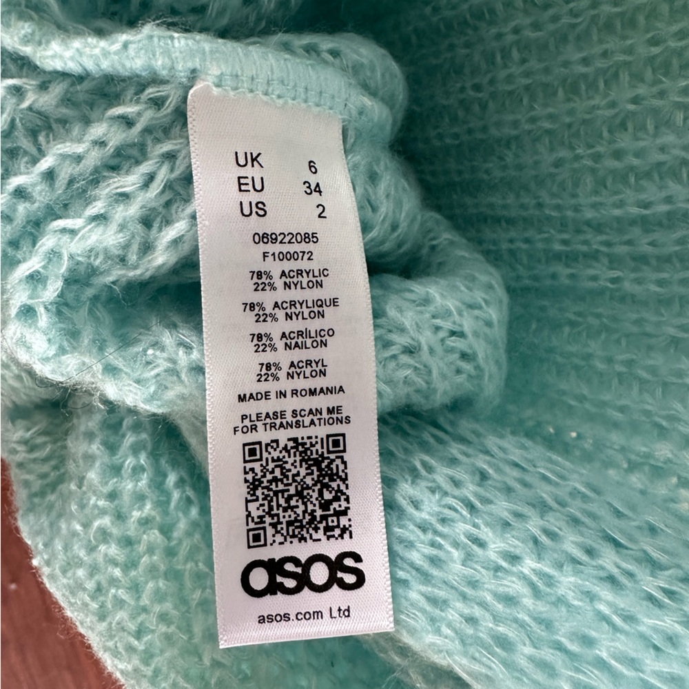 Asos Twist Back Sweater View 4